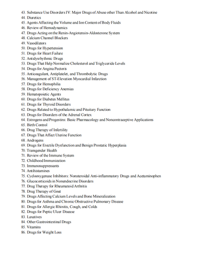 Test Bank Lehne’s Pharmacology for Nursing Care 12th Edition