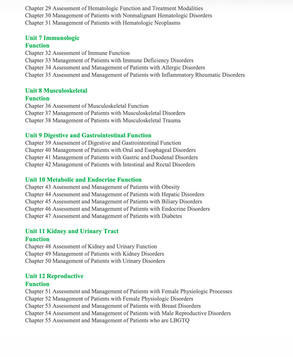 Test Bank Brunner & Suddarth's Medical-Surgical Nursing 16th Edition by Hinkle