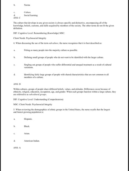 Physical Examination and Health Assessment 8th Edition Test Bank by Jarvis