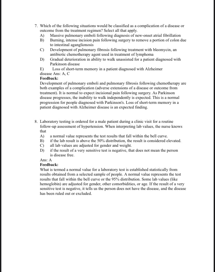 Porth's Pathophysiology Concepts of Altered Health 10th Edition Test Bank by Norris