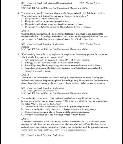 Pharmacology and the Nursing Process 9th Edition Test Bank by Lilley