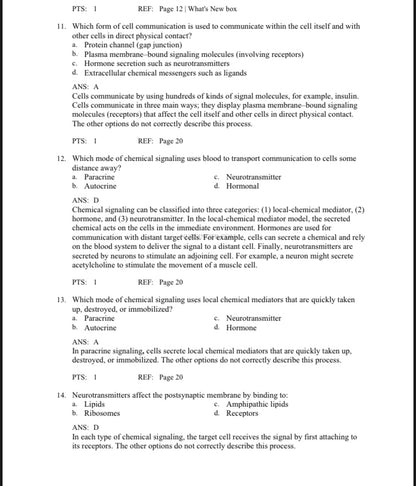 Pathophysiology: The Biologic Basis for Disease in Adults and Children 8th edition Test Bank  by Kathryn L. McCance