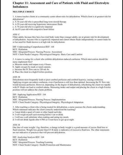 Medical-Surgical Nursing: Concepts for Interprofessional Collaborative Care 9th edition Test Bank by  Donna D. Ignatavicius