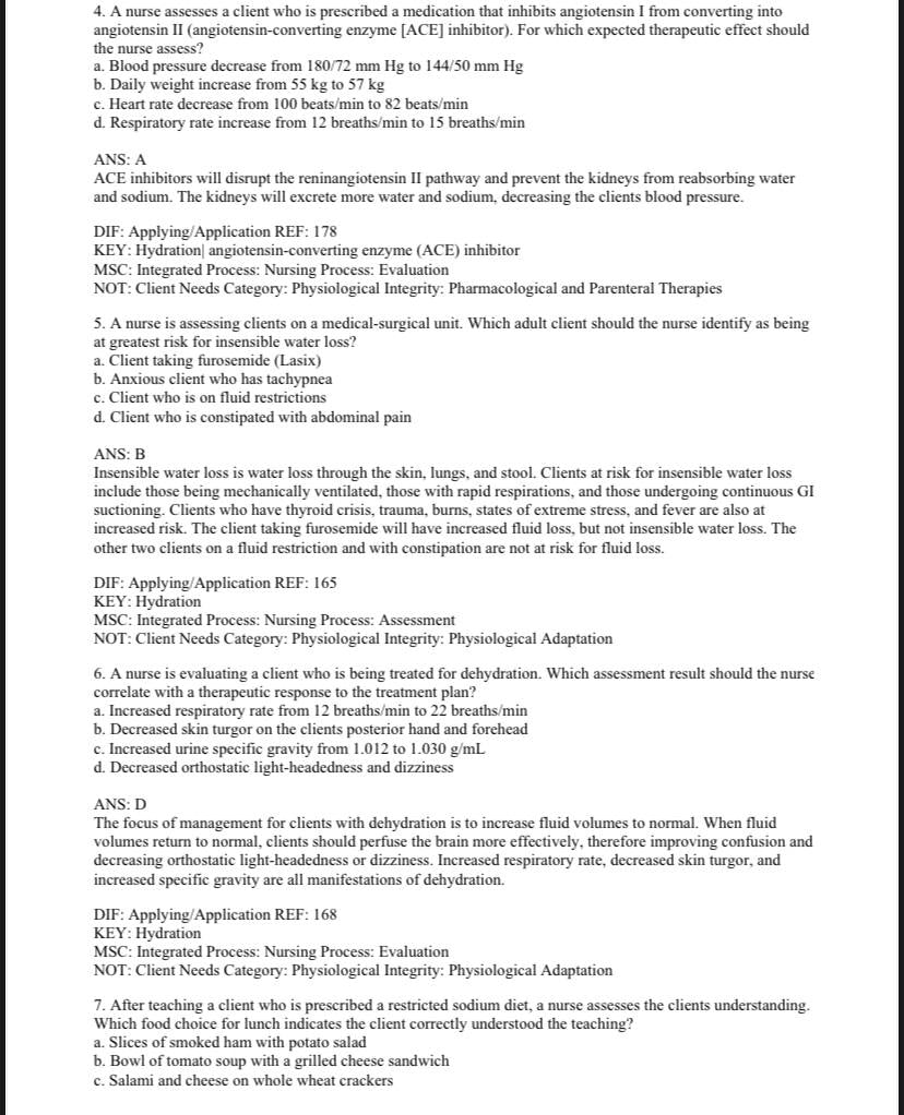 Medical-Surgical Nursing: Concepts for Interprofessional Collaborative Care 9th edition Test Bank by  Donna D. Ignatavicius